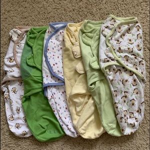 Infant swaddlers